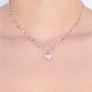 Unopened Brandy Melville Silver Heart Necklace